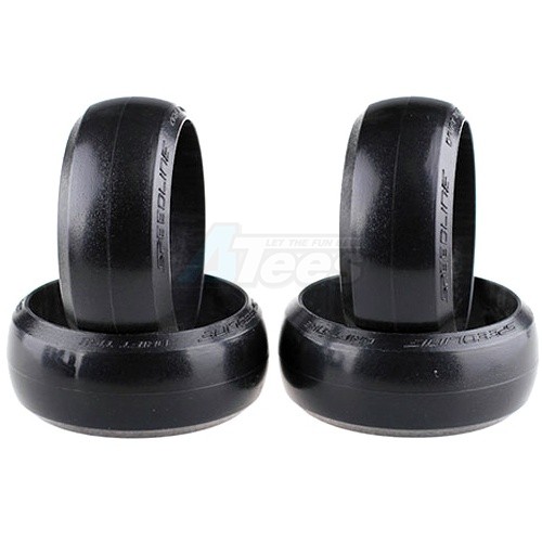 Speedline Miscellaneous All CR-2 Medium Soft Tires For Cementasphalt Speedline Original Standard Size 52x26mm (4 pcs)