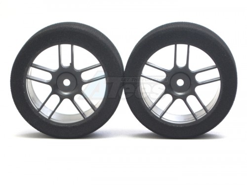 Speedmind Miscellaneous All 30MM-40Sh.(Medium Hard) For 1/10 Rear Tire (Black Series)