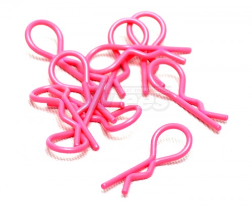 Speedmind Miscellaneous All Heavy Duty Bent Body Clips (10) F-Pink