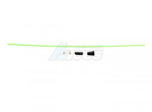 Speedmind Miscellaneous All Universal Antenna Set W/Cap & Mount Flu.Green