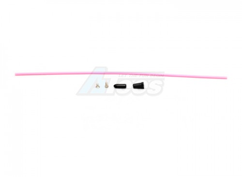 Speedmind Miscellaneous All Universal Antenna Set W/Cap & Mount Flu.Pink