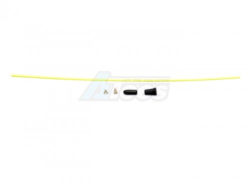 Speedmind Miscellaneous All Universal Antenna Set W/Cap & Mount Flu.Yellow