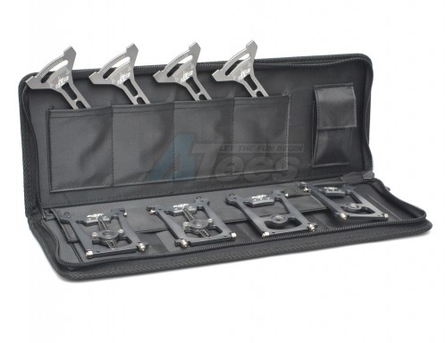 Speedmind Miscellaneous All Universal Setup System For 1/10 TC Titanium Color