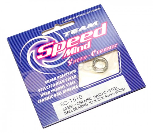 Speedmind Miscellaneous All 10X15X4MM High Speed Stainless Steel Black Ceramic (1)