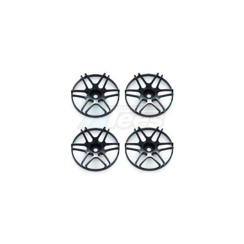 Street Jam Miscellaneous All Wheel Dish Concave 12 Black (4Pcs)