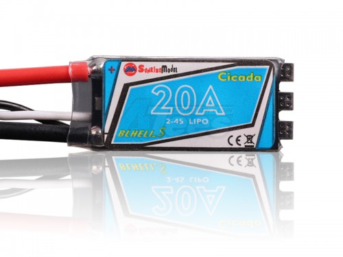 Sunrise Model Miscellaneous All Cicada BLHELI_S 20A ESC