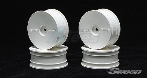 Sweep Racing Miscellaneous All EXP Dish Wheel White (4Wheels)
