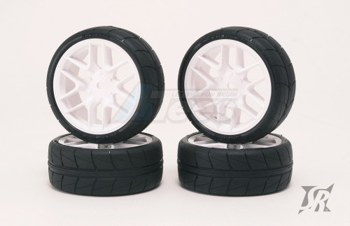 Sweep Racing Miscellaneous All Tread Tires Pre-glued Set For Asphalt 4pcs