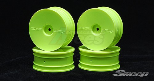 Sweep Racing Miscellaneous All Aero Dish Wheel Type A Yellow 4pcs