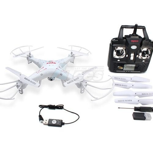Syma Miscellaneous All Syma X5SC 2.4Ghz Explorers Headless Mode 6 Axis 4CH RC Quadcopter RTF 2MP Camera White
