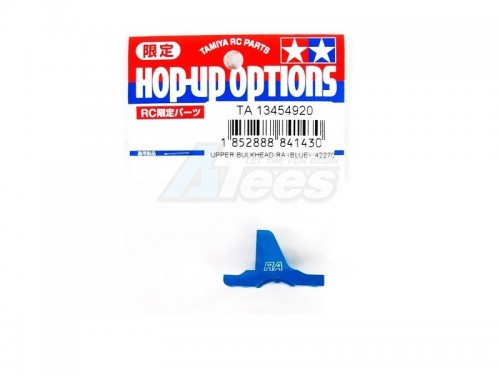 Tamiya Tamiya TRF418 Upper Bulkhead Ra (blue) : 42270