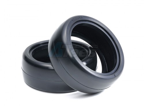 Tamiya Miscellaneous All Rein Racing Tires Hard 24MM 2pcs