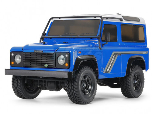 Tamiya Tamiya CC02 1/10 Land Rover Defender 90 Light Blue Painted Body CC-02 (without ESC)