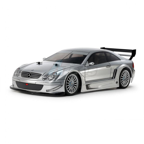 Tamiya Tamiya TT-02 2002 Mercedes-Benz CLK AMG Silver PB TT-02 (Without ESC)
