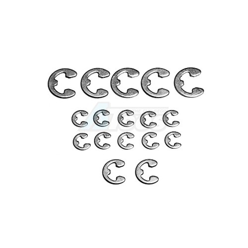 Tamiya Miscellaneous All E-Ring Set - SP1380