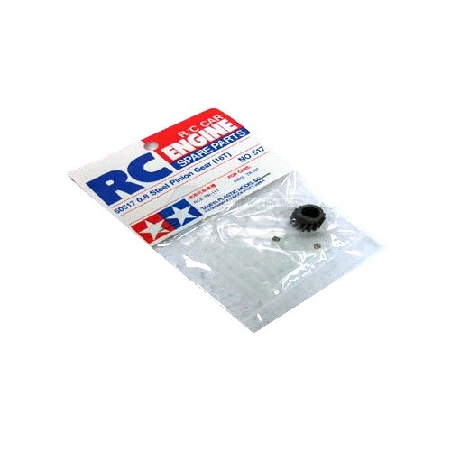 Tamiya Miscellaneous All GP 0.8 Steel Pinion Gear - 16T