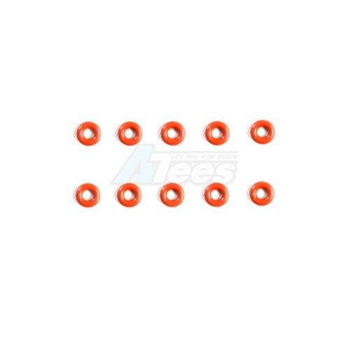 Tamiya Miscellaneous All Damper O-Ring Red - 10pcs