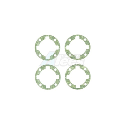 Tamiya Miscellaneous All Ta06 Gear Diff. Unit Gasket (2 Pcs.)
