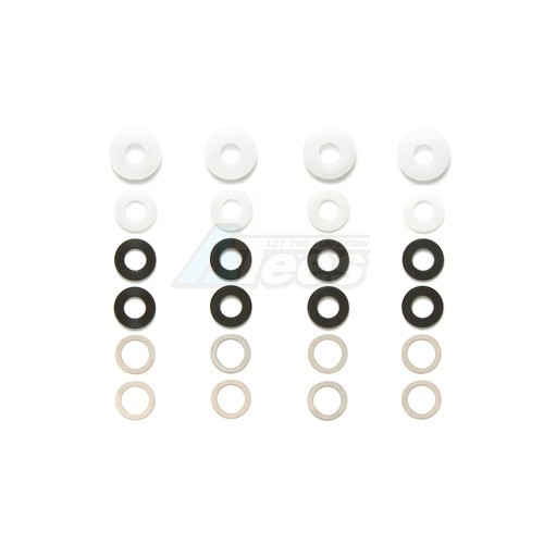 Tamiya Miscellaneous All RC Big Bore Damper Rod Guide - Aeration Type 4pcs