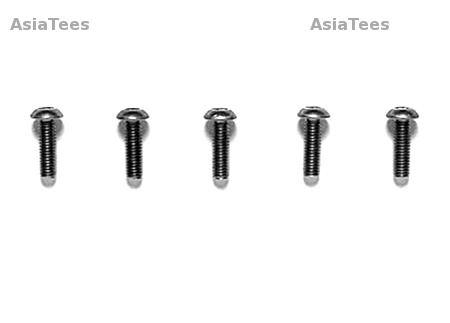 Tamiya Tamiya F-103 3x10mm Hex Socket Screw - 5pcs Titanium