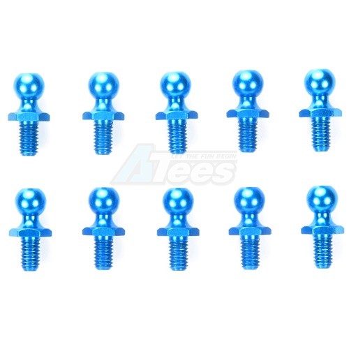 Tamiya Tamiya CC01 5mm Aluminum Ball Connector - Blue