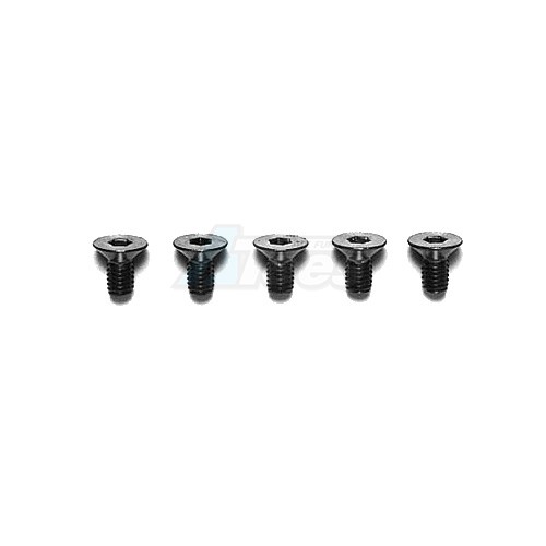 Tamiya Tamiya F104 3x6mm Hex Head Screw - Countersunk Blue 5pcs
