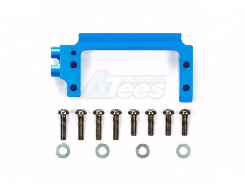 Tamiya Tamiya MF-01X Aluminum Servo Mount Set Blue