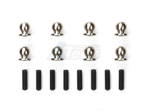 Tamiya Miscellaneous All 6mm Damper Ball Connector Nut 8pcs