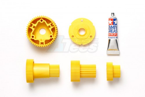 Tamiya Tamiya GF-01 Gear Set Yellow
