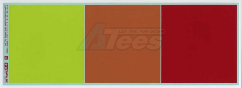 Tamiya Miscellaneous All Clear Colored Stickers (Red Orange Yellow)