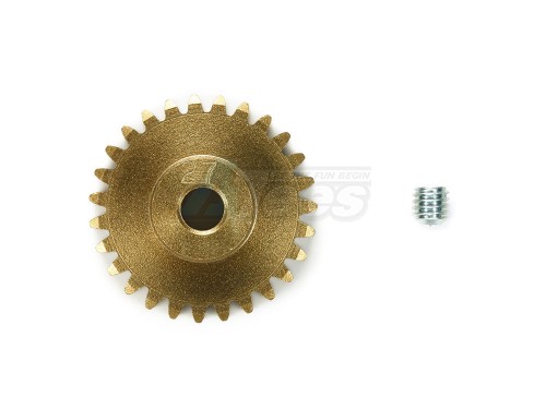 Tamiya Miscellaneous All 06 Module Hard Coated Aluminum Pinion Gear (27T)