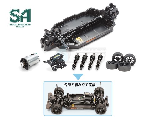 Tamiya Tamiya TT-02 1/10 TT02 First Try On-Road Kit Set
