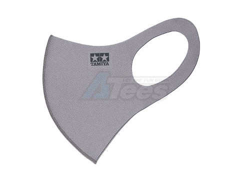 Tamiya Miscellaneous All Tamiya Comfort Fit Cloth Mask Grey (L) 1pc