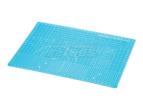 Tamiya Miscellaneous All A4 Size Cutting Mat Blue
