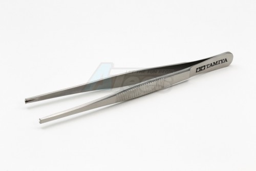 Tamiya Miscellaneous All Stainless Steel Grip Type Tip HG Tweezers