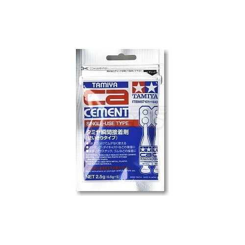 Tamiya Miscellaneous All Rubber Tire Glue CA Cement Single Use