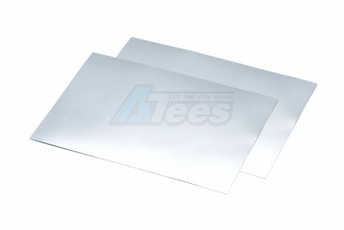 Tamiya Miscellaneous All Ultra Thin Aluminum Stickers (2Pcs)