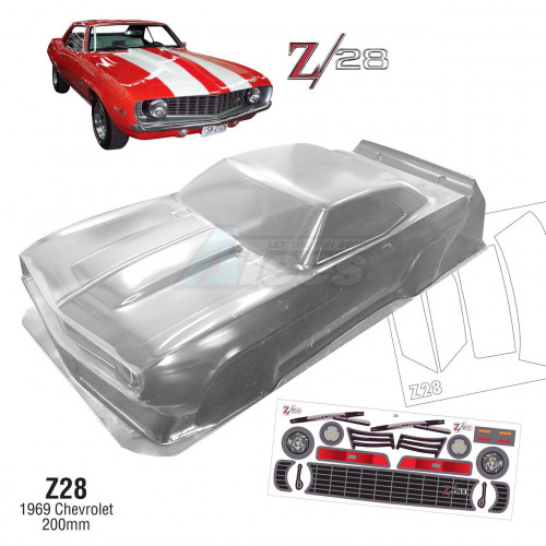 Team C Miscellaneous All 1/10 Z28 1969 Chevrolet Nova Z28