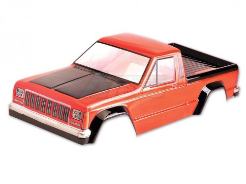 Team C Miscellaneous All Comanche Clear Cherokee Pickup 1/10 Rock Crawler Body For 313mm Chassis
