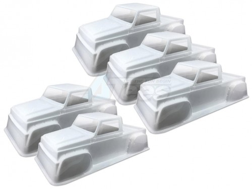 Team C Miscellaneous All Clear Samurai 1/10 Rock Crawler Body (5pcs) For 295mm Chassis