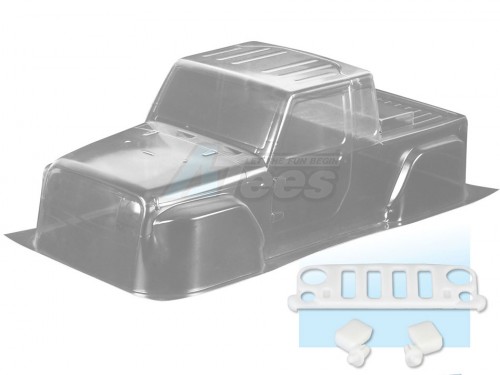 Team C Miscellaneous All 1/10 JP1 Crawler Body, 313mm w/ Sticker