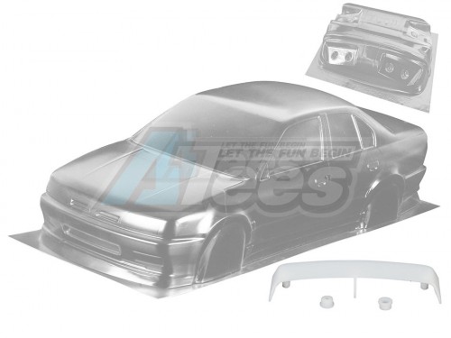 Team C Miscellaneous All 1/10 Nissan Premeri JTCC (190MM) w/ Vodafone Sticker
