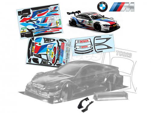 Team C Miscellaneous All 1/10 BMW DTM 190MM w/ 11 Sticker