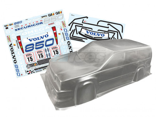 Team C Miscellaneous All 1/10 Volvo 850 Estate w/ 15 Sticker