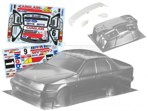 Team C Miscellaneous All 1/10 Ford Sierra Sapphire RS (190MM) w/ Mobil Sticker