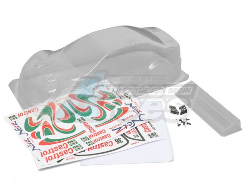 Team C Miscellaneous All 1/10 Altezza Width 190mm Body w/ Castrol Sticker