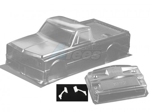 Team C Miscellaneous All 1/10 1972 Chevy C10 Cheyenne (190MM) w/ Sticker