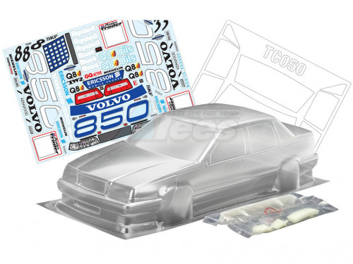 Team C Miscellaneous All 1/10 Volvo 850 BTCC w/ Q8 Sticker