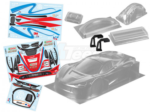 Team C Miscellaneous All 1/10 Mclaren 720S GT3 (190MM) w/ Castrol Sticker