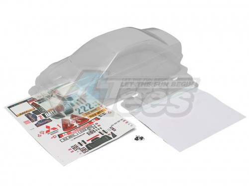 Team C Miscellaneous All 1/10 Evo V Width 190mm Body w/ Misubushi Sticker